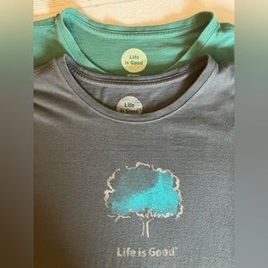 Life is Good 2 long sleeve T’s